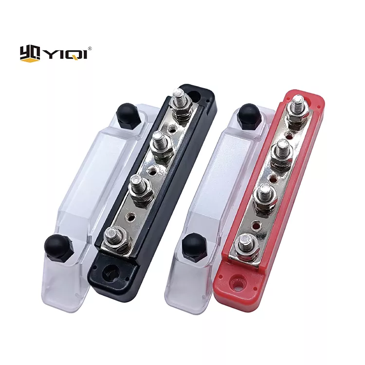 Dual-Core hybrid samleskinne Compact Circuit Distribution Block