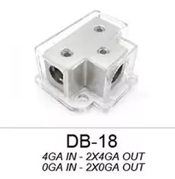 1 In 2 Out Block Dual-port Auto Current Distributor
