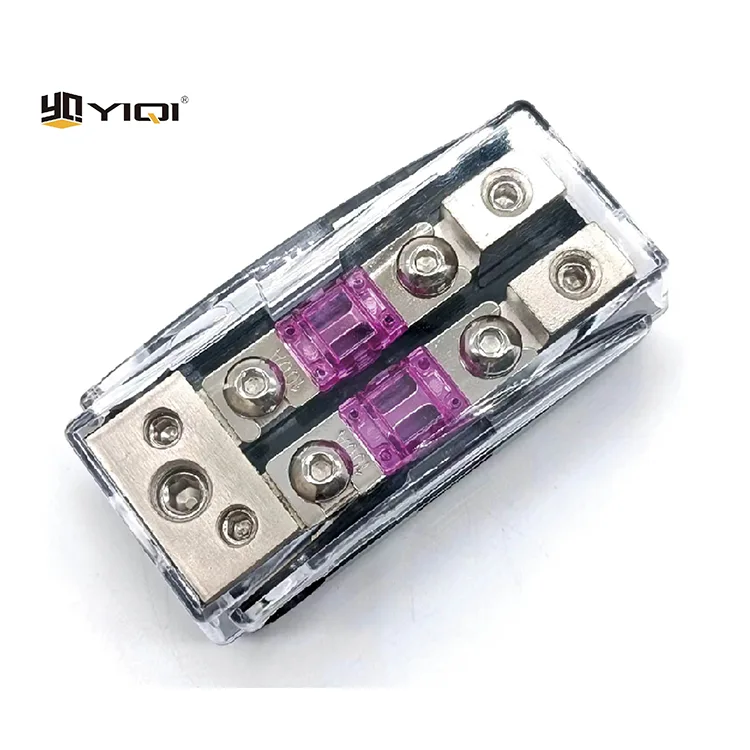 Værktøjsfri Multi-port Multi-kredsløb Mini ANL sikringsholder